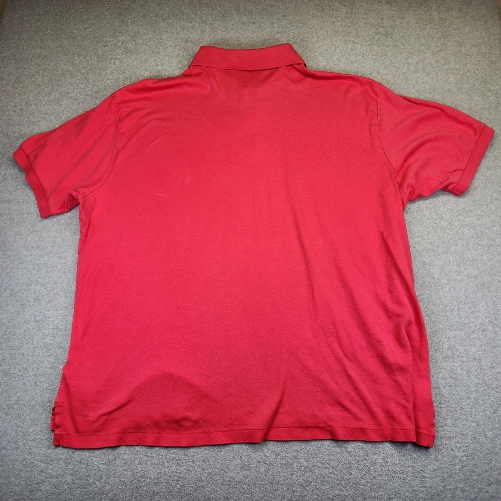 Polo Ralph Lauren Polo Shirt Men's 3XB BIG Coral Short Sleeve Pony Casual Cotton
